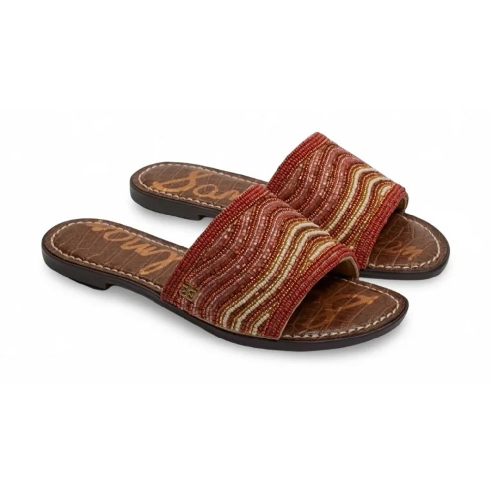Sam Edelman Multicolor Woven Slide Sandals Women’s 6 NIB - Picture 6 of 6